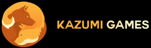 Kazumi Games logo blk bg